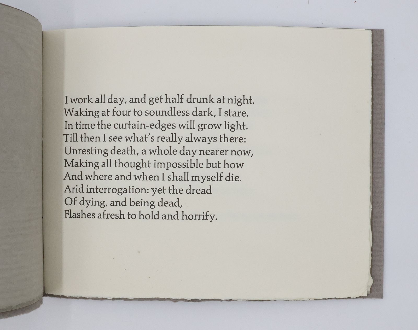 AUBADE [with] A TYPED SIGNED LETTER FROM PHILIP LARKIN TO BRYNMOR JONES (1984) -  image 6