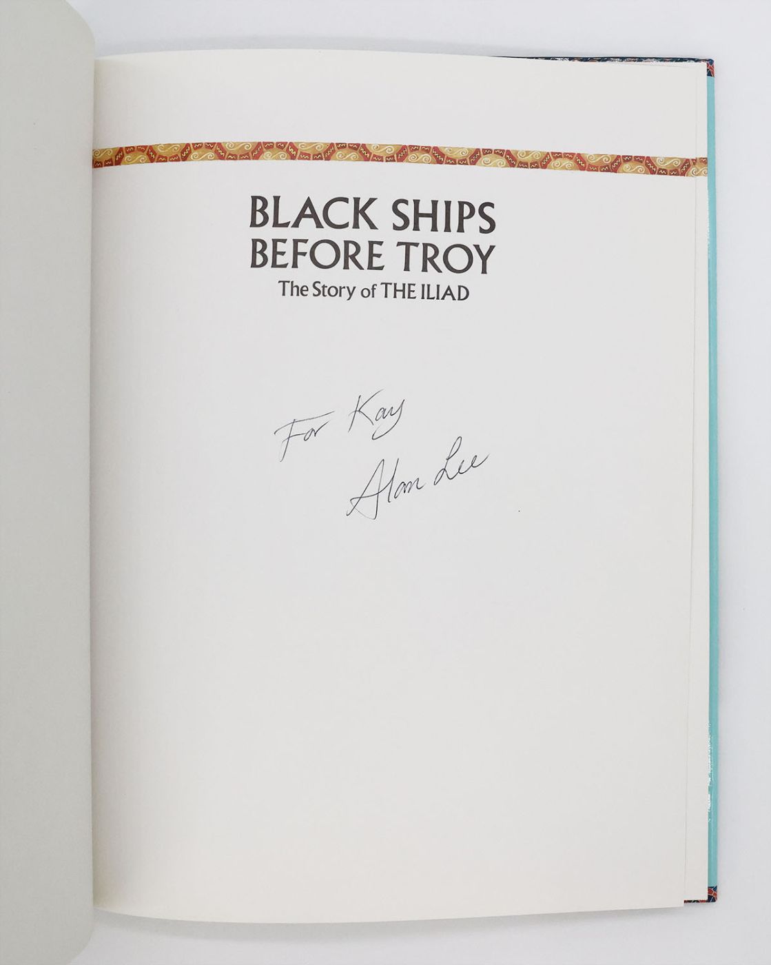BLACK SHIPS BEFORE TROY. -  image 2