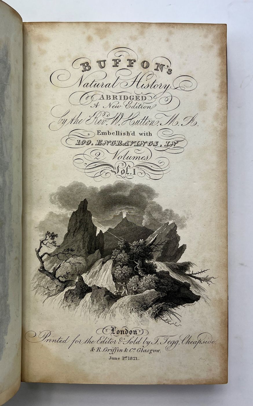 BUFFON'S NATURAL HISTORY ABRIDGED [WITH PROOF PLATES] -  image 4