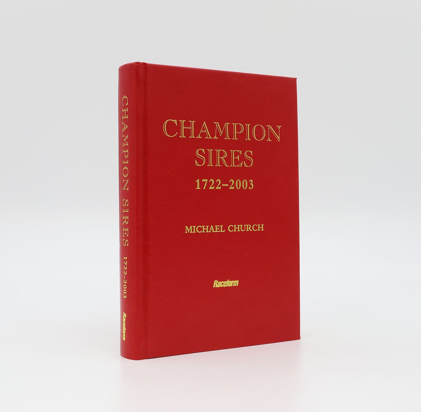 CHAMPION SIRES 1722-2003 -  image 1