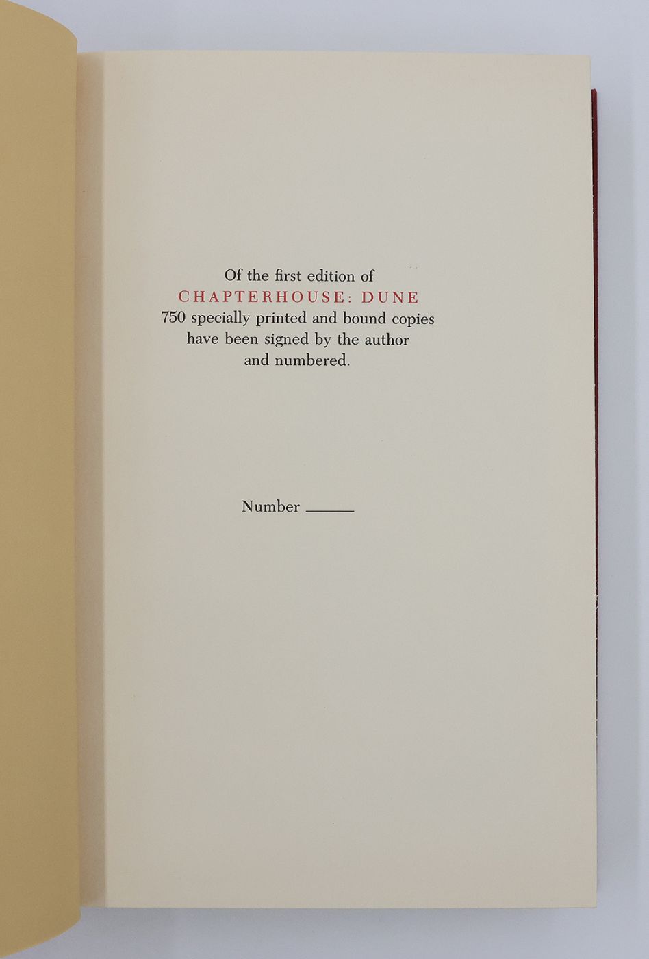 CHAPTERHOUSE DUNE -  image 5