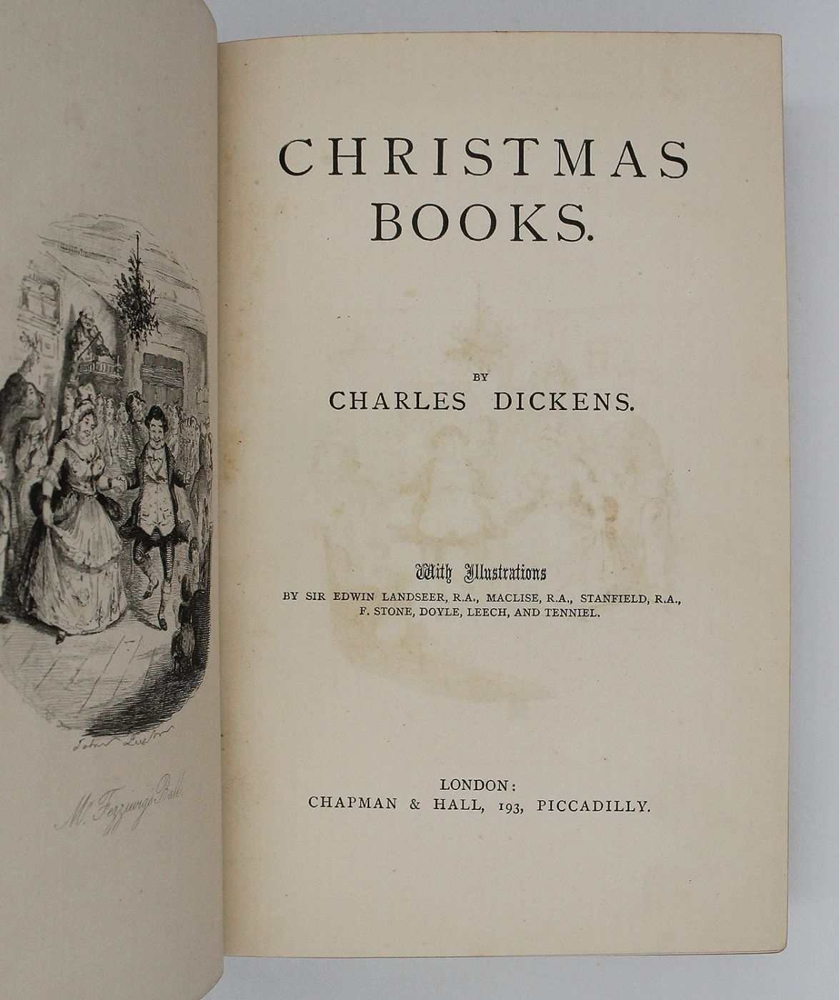 CHRISTMAS BOOKS together with THE MYSTERY OF EDWIN DROOD. -  image 4