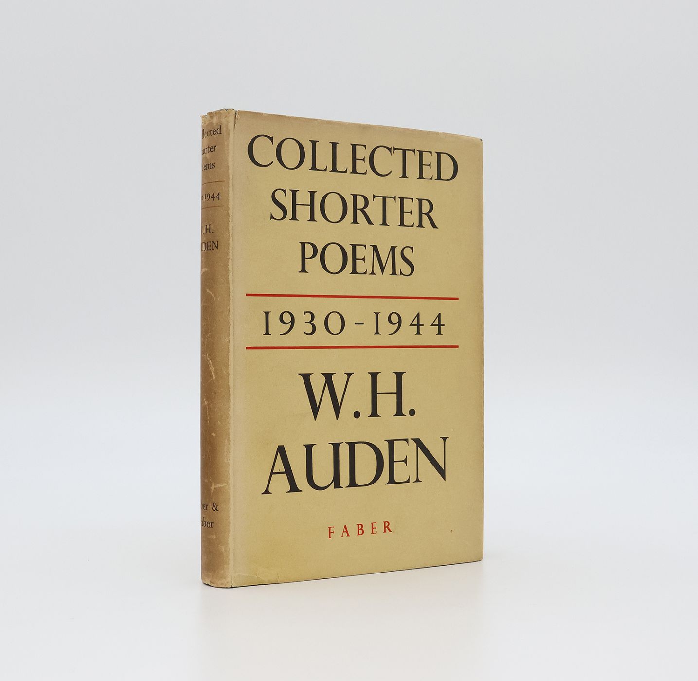 COLLECTED SHORTER POEMS 1930-1944 -  image 1