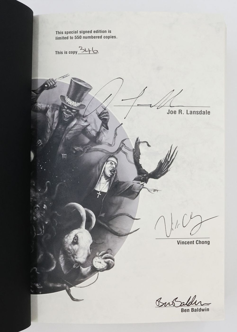 COSMIC INTERRUPTIONS; BLOOD IN THE GEARS; WET JUJU; GOTHIC WOUNDS. -  image 7