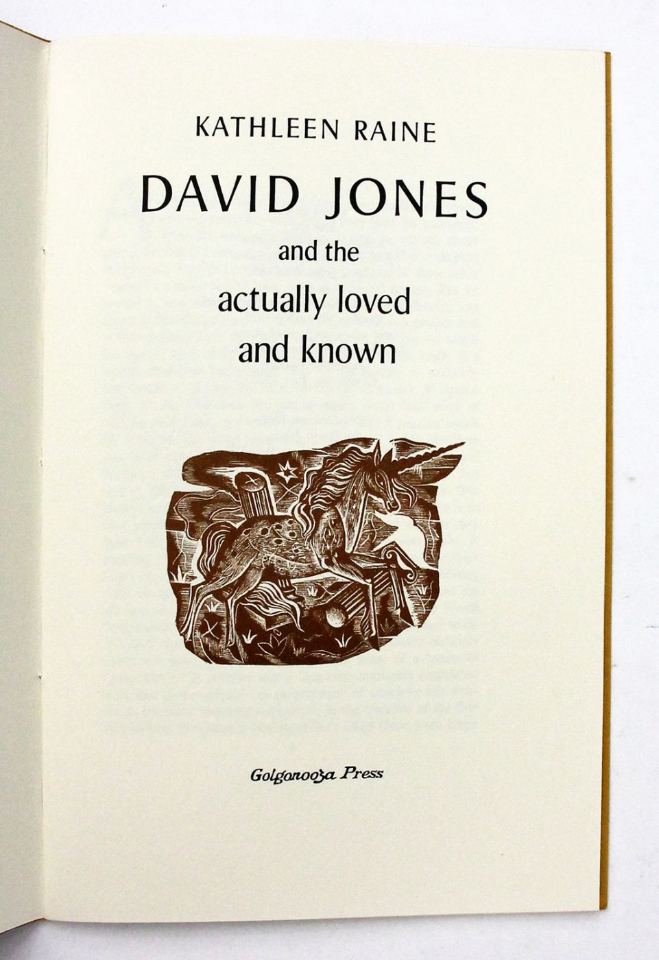DAVID JONES AND THE ACTUALLY LOVED AND KNOWN -  image 2