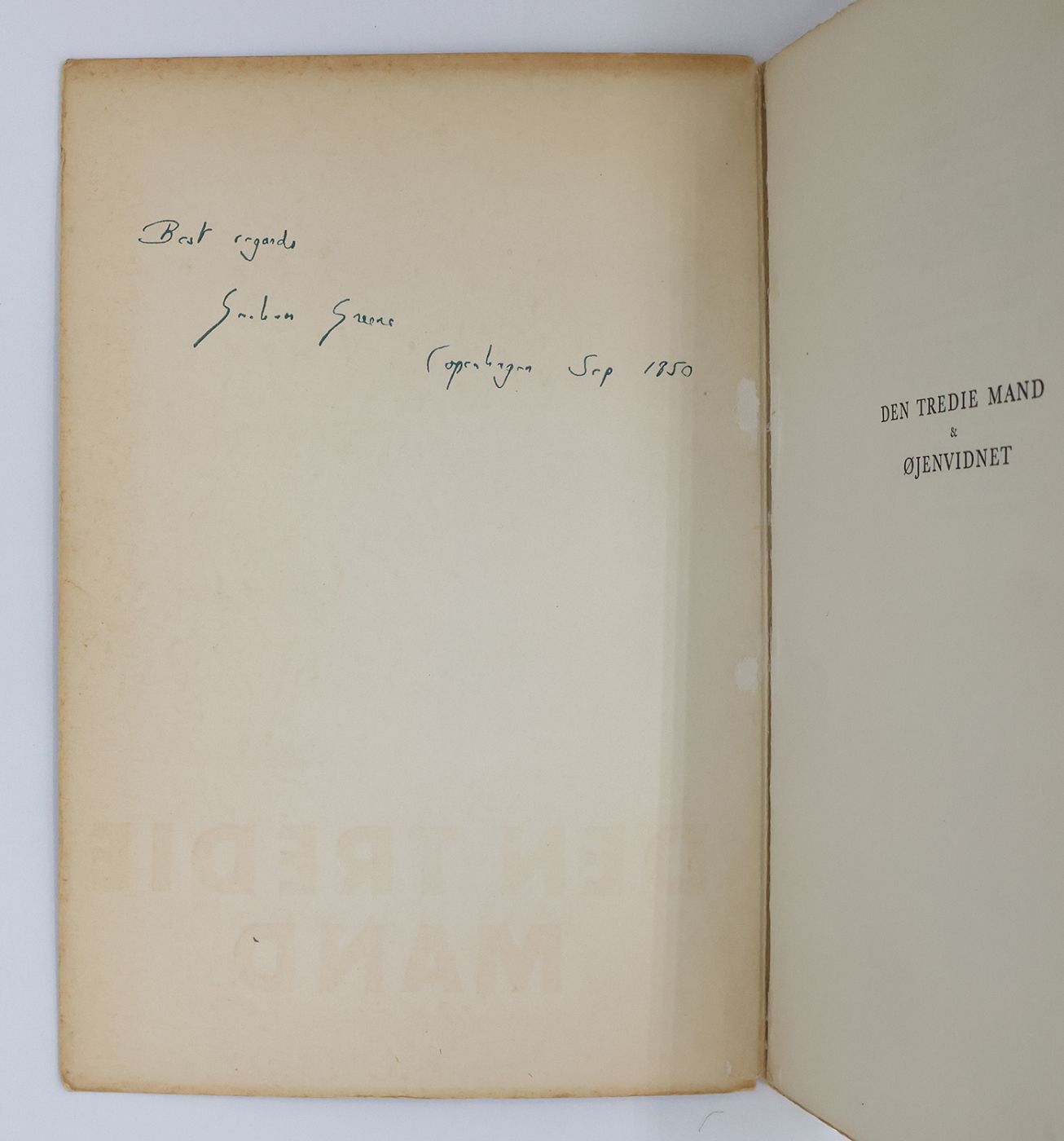 DEN TREDIE MAND & JENVIDNET [THE THIRD MAN AND THE FALLEN IDOL] -  image 3
