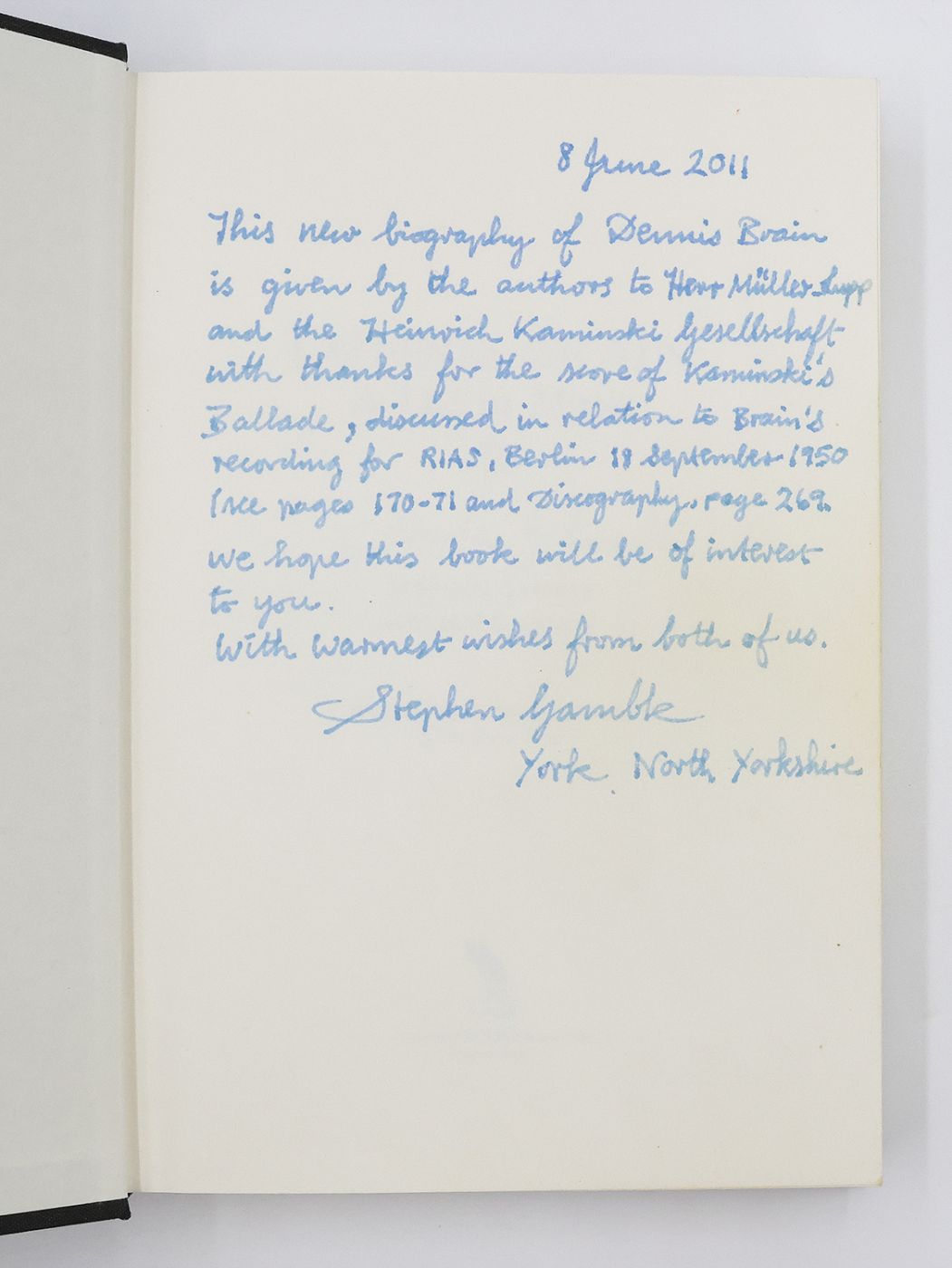 DENNIS BRAIN: A LIFE IN MUSIC -  image 2