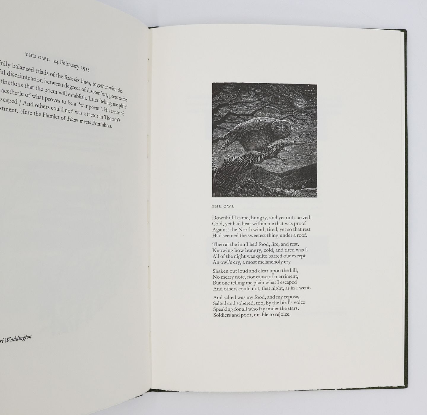 EDWARD THOMAS: WORDS INTO WOOD -  image 4