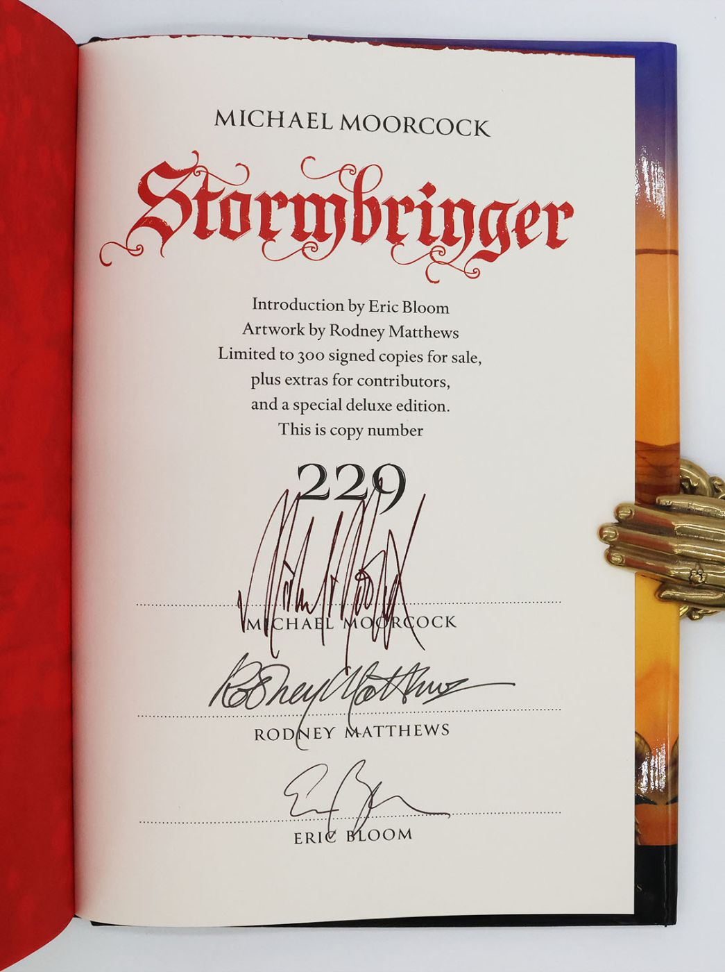 ELRIC: ELRIC OF MELNIBON�; THE FORTRESS OF THE PEARL; THE SAILOR ON THE SEAS OF FATE; THE SLEEPING SORCERESS; THE REVENGE OF THE ROSE; STORMBRINGER; THE DREAMTHIEF'S DAUGHTER; THE SKRAYLING TREE. -  image 14