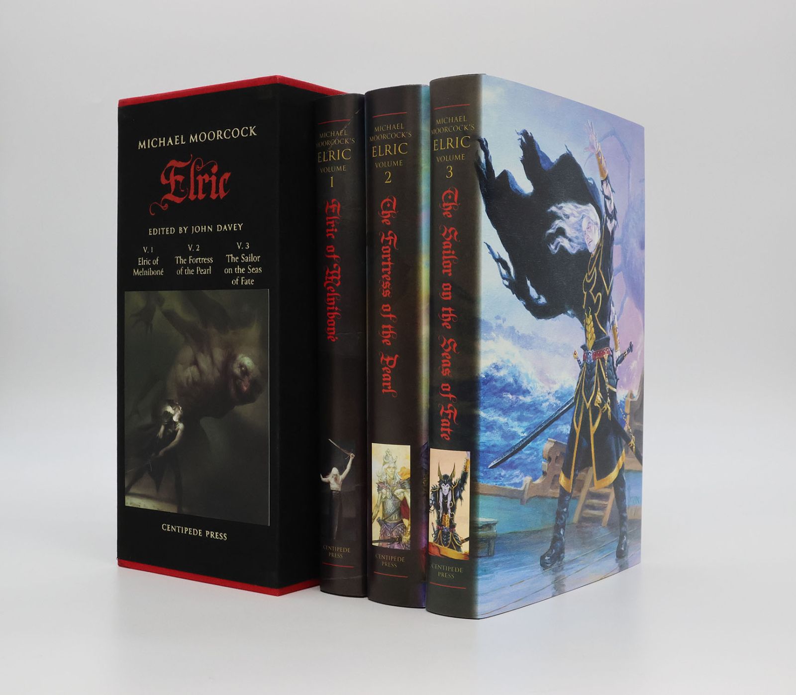 ELRIC: ELRIC OF MELNIBON�; THE FORTRESS OF THE PEARL; THE SAILOR ON THE SEAS OF FATE; THE SLEEPING SORCERESS; THE REVENGE OF THE ROSE; STORMBRINGER; THE DREAMTHIEF'S DAUGHTER; THE SKRAYLING TREE. -  image 19