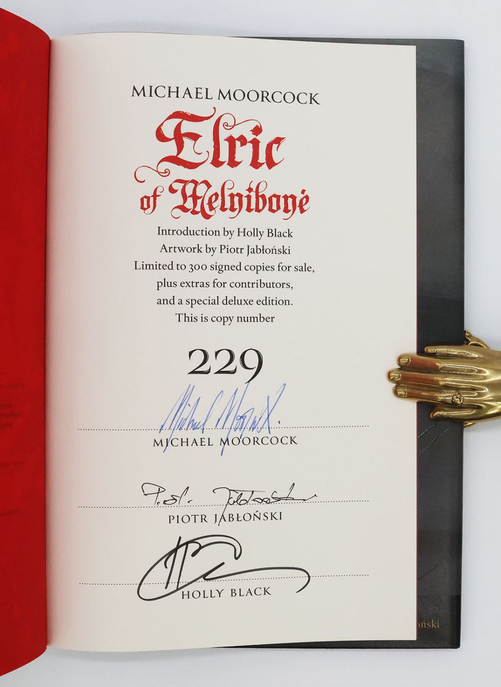 ELRIC: ELRIC OF MELNIBON�; THE FORTRESS OF THE PEARL; THE SAILOR ON THE SEAS OF FATE; THE SLEEPING SORCERESS; THE REVENGE OF THE ROSE; STORMBRINGER; THE DREAMTHIEF'S DAUGHTER; THE SKRAYLING TREE. -  image 4