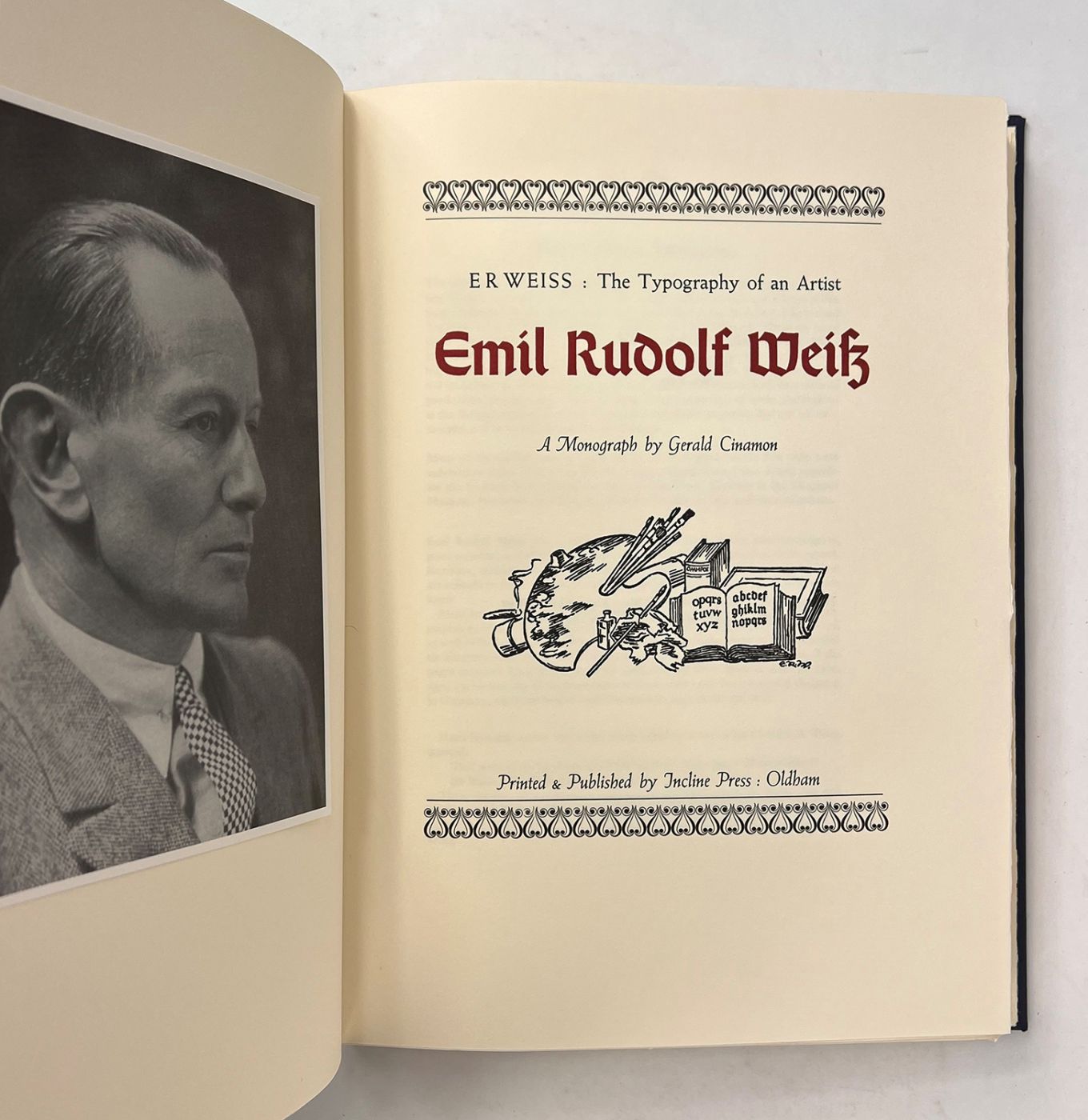 EMIL RUDOLF WEISS: THE TYPOGRAPHY OF AN ARTIST. -  image 5