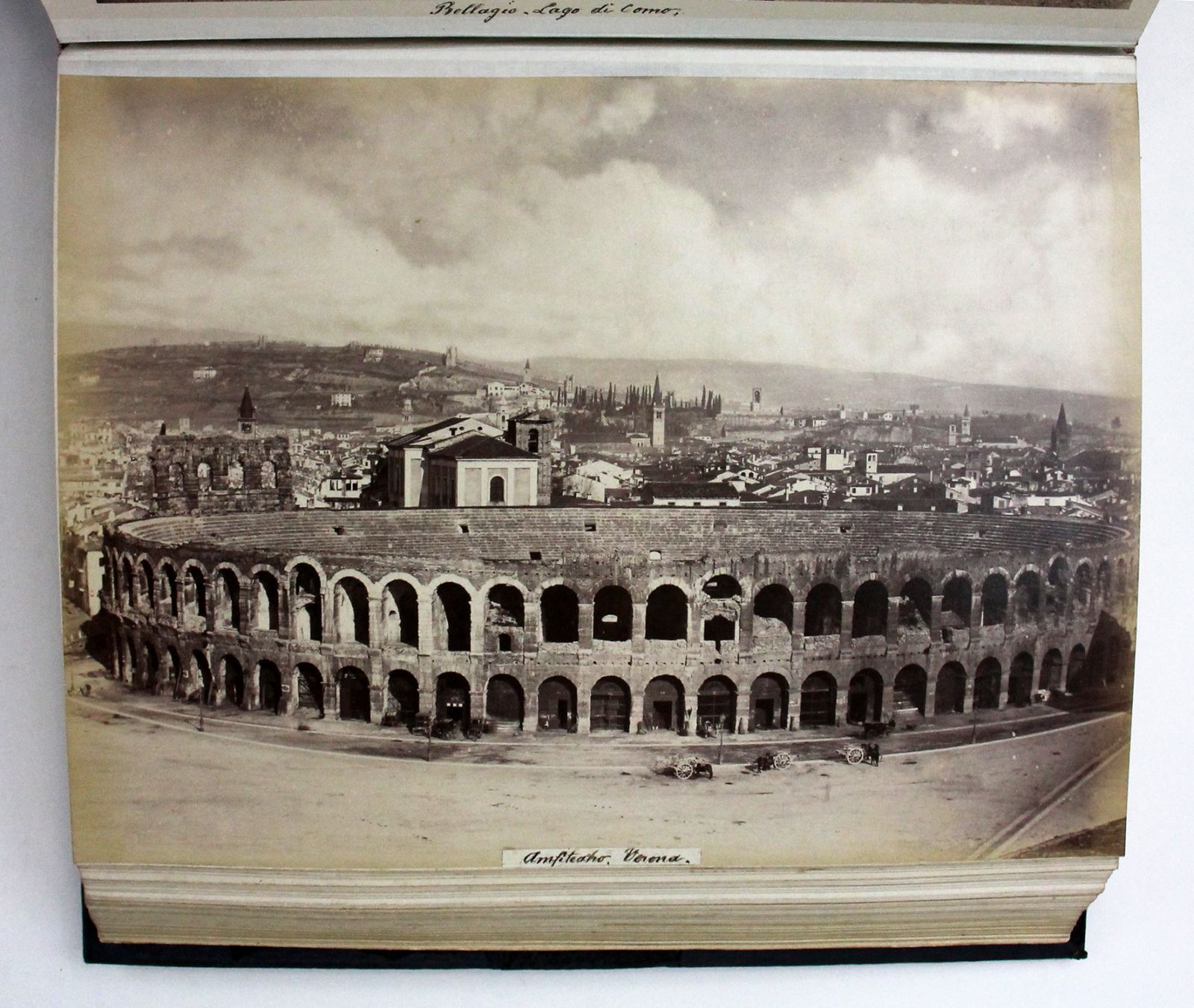 EUROPEAN GRAND TOUR PHOTOGRAPH ALBUM IN A VIENNESE PORCELAIN-DECORATED BINDING -  image 8