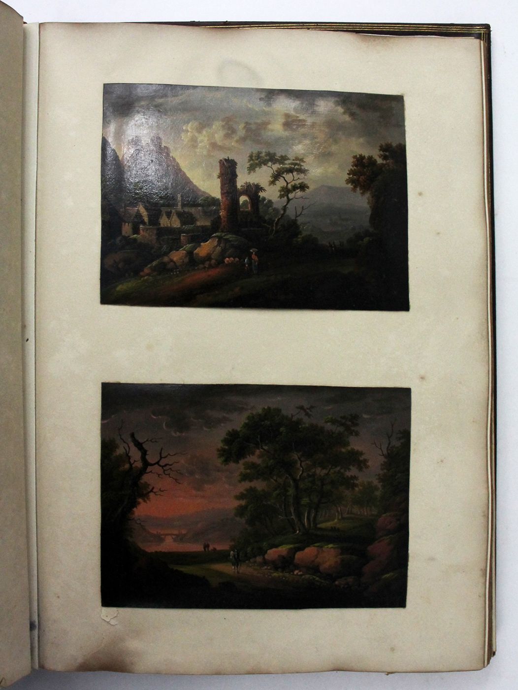 FINE REGENCY ALBUM OF WATERCOLOURS, DRAWINGS, OIL SKETCHES, AND ENGRAVINGS -  image 5