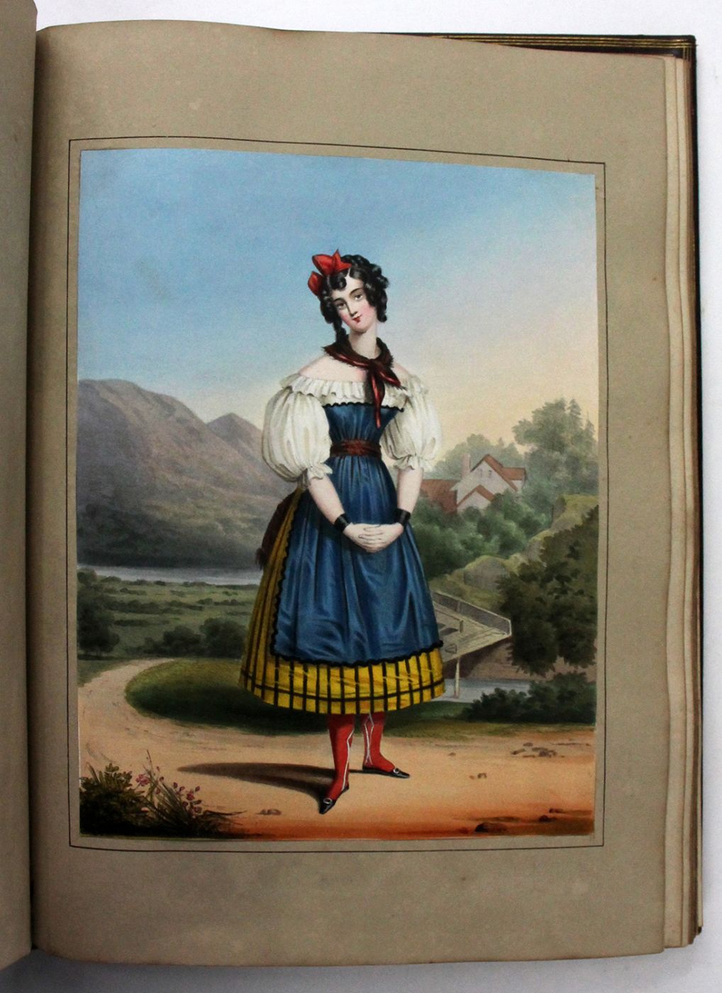 FINE REGENCY ALBUM OF WATERCOLOURS, DRAWINGS, OIL SKETCHES, AND ENGRAVINGS -  image 7