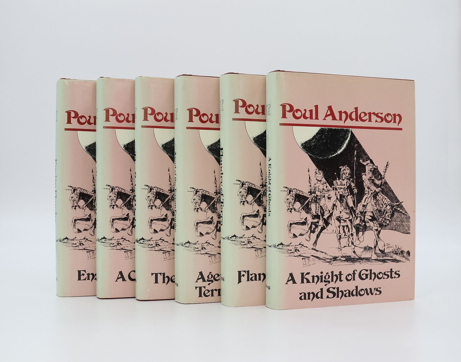 FLANDRY OF TERRA, THE GREGG PRESS SCIENCE FICTION SERIES: ENSIGN FLANDRY; A CIRCUS OF HELL; THE REBEL WORLDS; AGENT OF THE TERRAN EMPIRE; FLANDRY OF TERRA; A KNIGHT OF GHOSTS AND SHADOWS. -  image 1