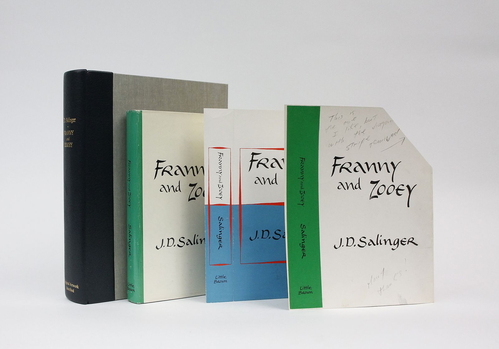 FRANNY AND ZOOEY - Original Dustwrapper Artwork - INSCRIBED BY THE AUTHOR. -  image 5