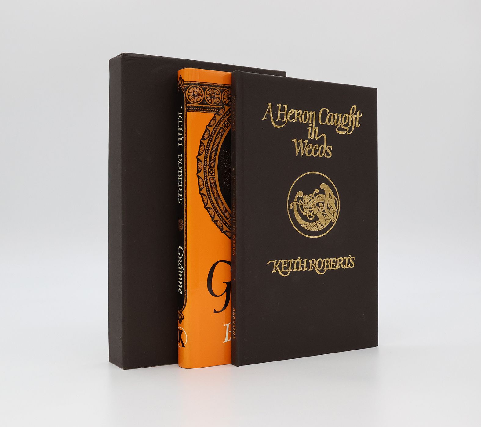 GR�INNE [with] A HERON CAUGHT IN WEEDS. -  image 1