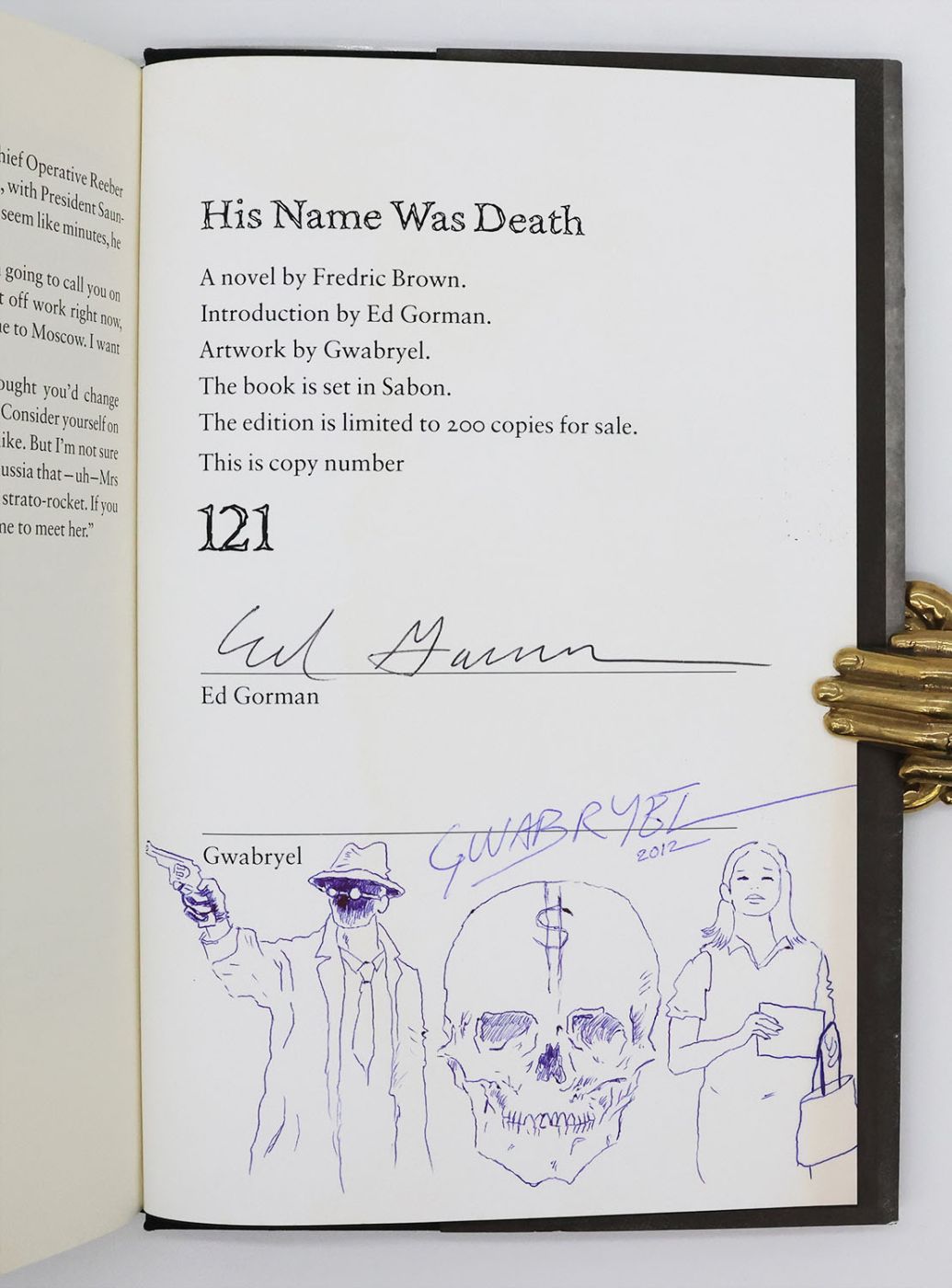 HIS NAME WAS DEATH -  image 2