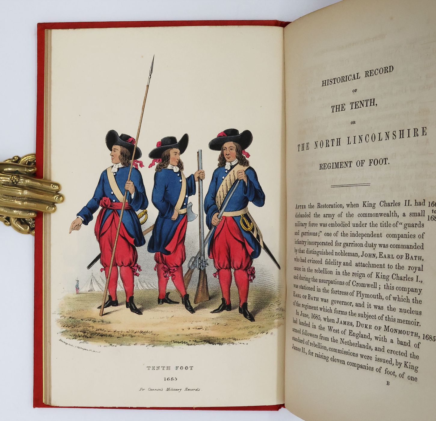 HISTORICAL RECORD OF THE TENTH, OR THE NORTH LINCOLNSHIRE, REGIMENT OF FOOT, -  image 4