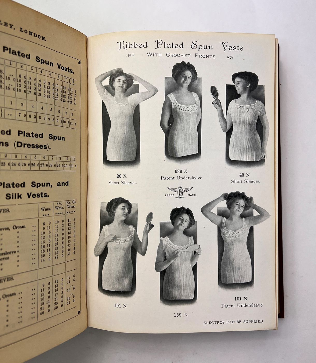 I. & R. MORLEY PRICE LIST, SPRING 1911 [ILLUSTRATED CLOTHING CATALOGUE]. -  image 2