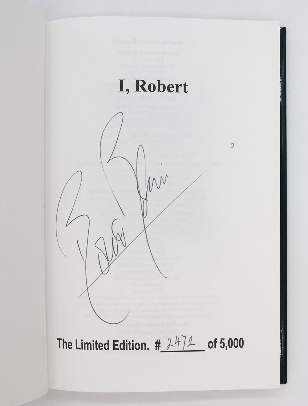 I, ROBERT. -  image 2