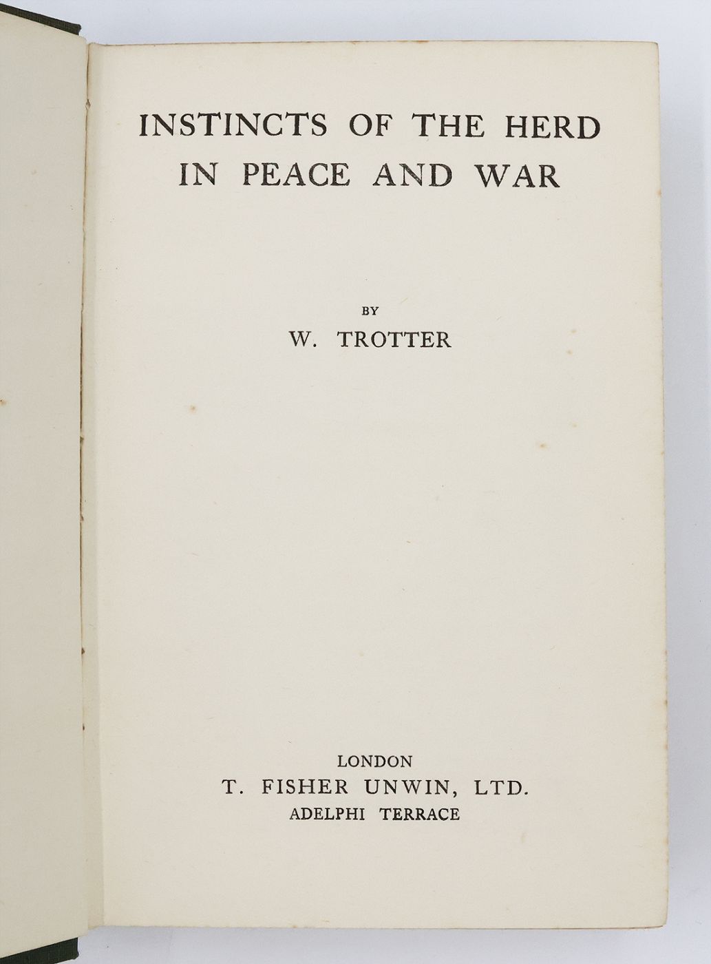 INSTINCTS OF THE HERD IN PEACE AND WAR -  image 4