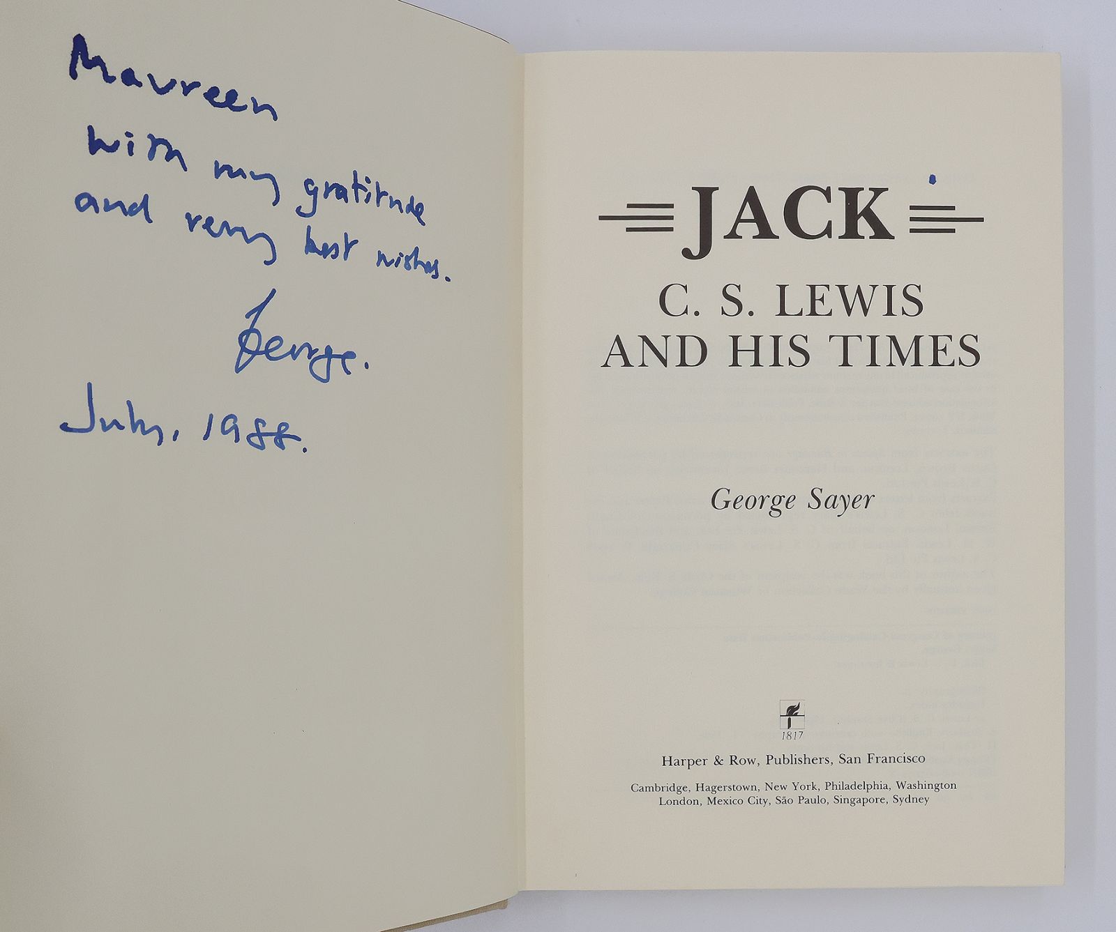 JACK / C. S. LEWIS AND HIS TIMES -  image 2