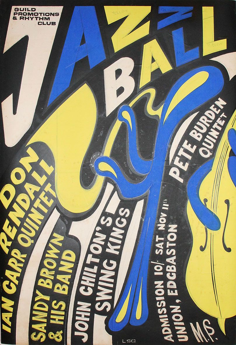 JAZZ BALL POSTER DESIGN -  image 1