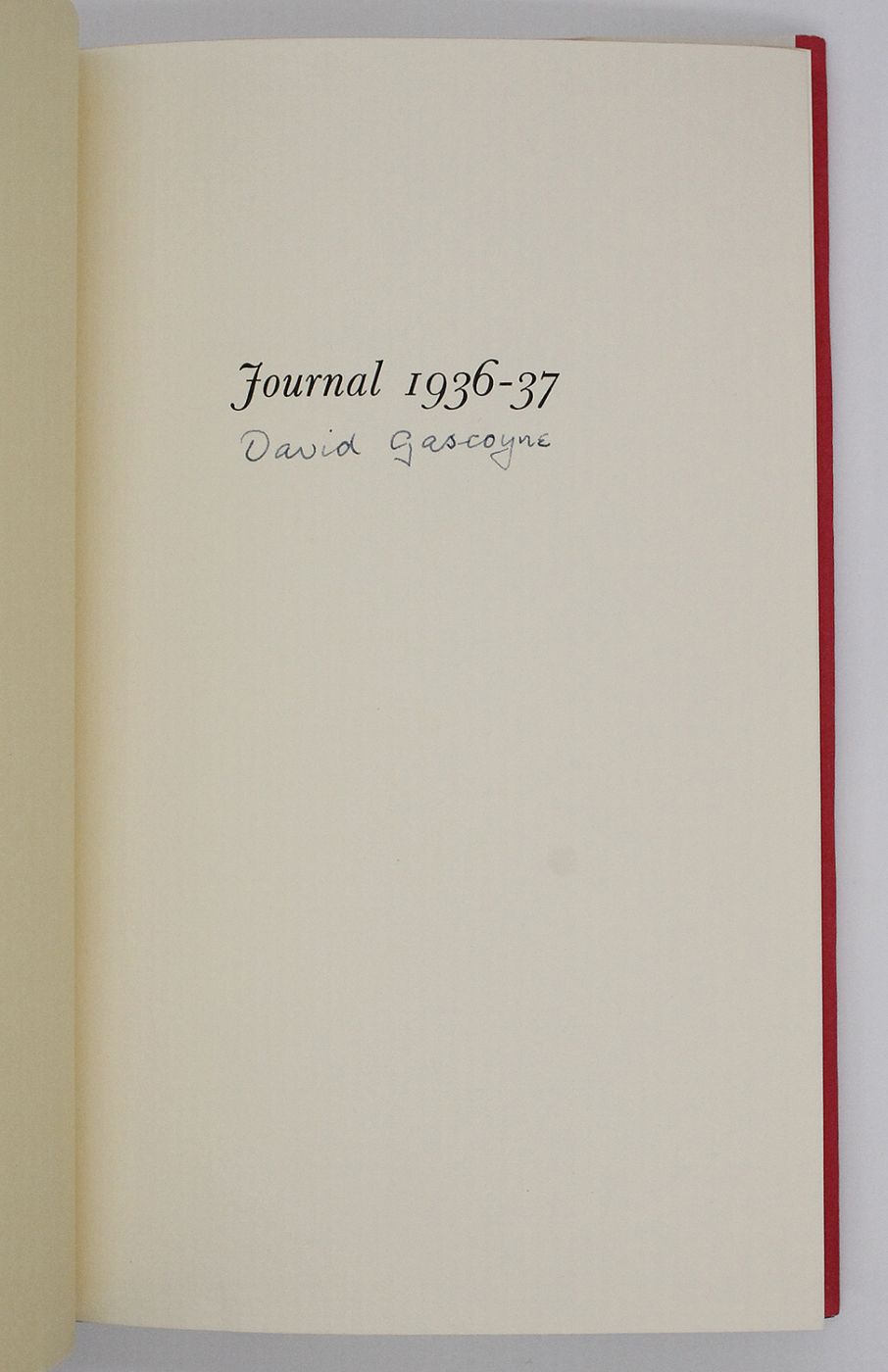 JOURNAL 1936-1937 -  image 2