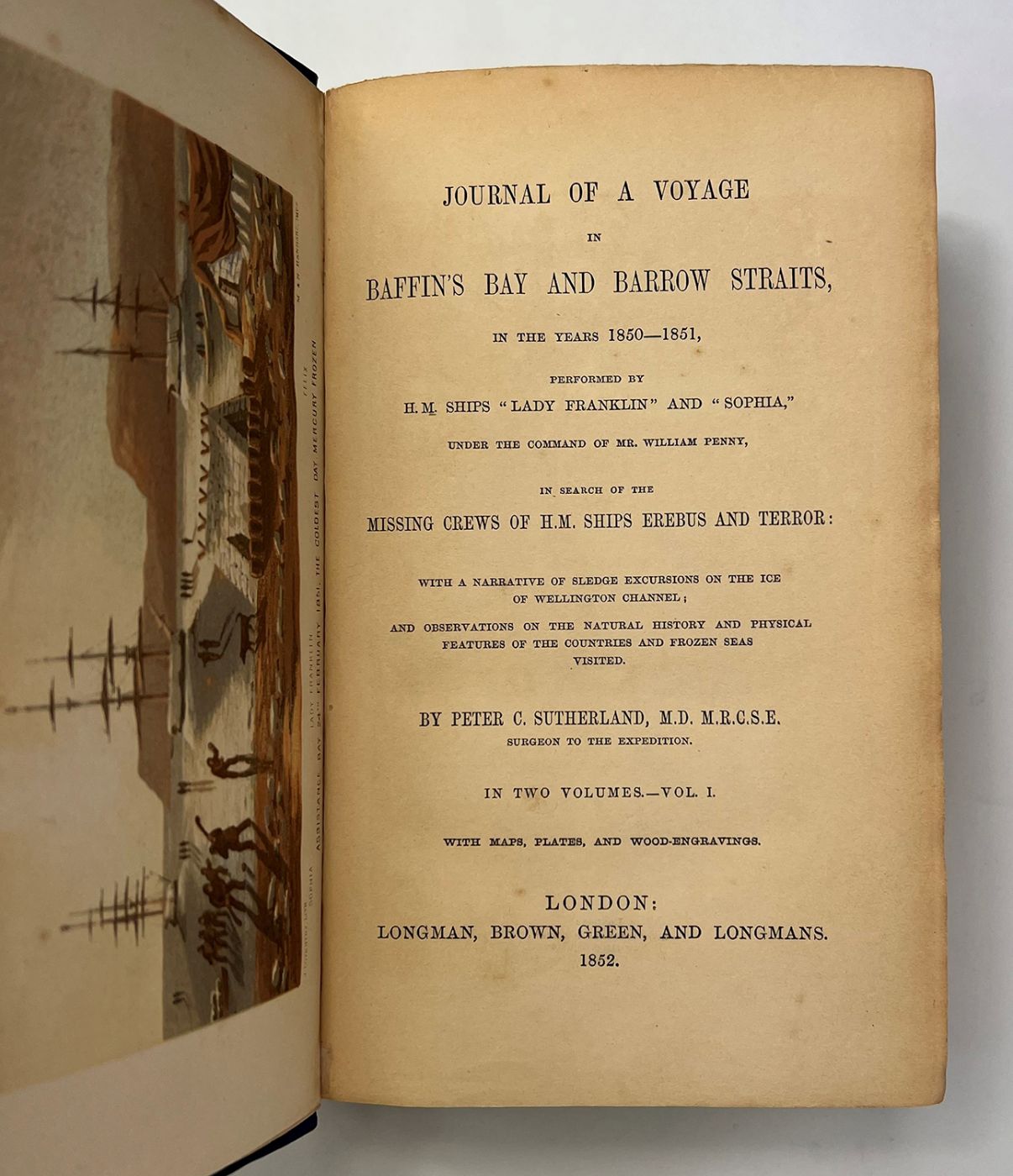 JOURNAL OF A VOYAGE IN BAFFIN'S BAY AND BARROW STRAITS, IN THE YEARS 1850-1851, -  image 4