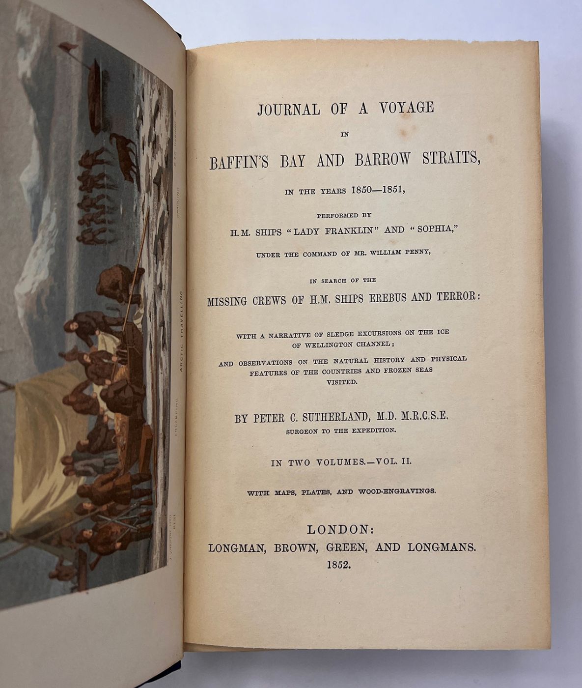 JOURNAL OF A VOYAGE IN BAFFIN'S BAY AND BARROW STRAITS, IN THE YEARS 1850-1851, -  image 5