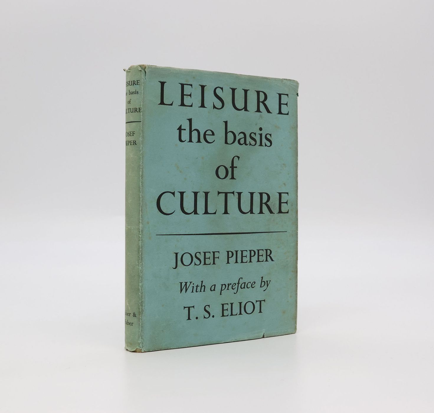 LEISURE THE BASIS OF CULTURE -  image 1