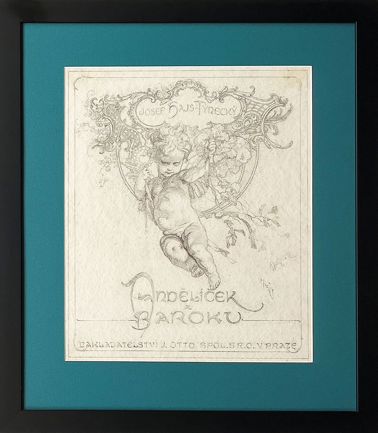 LITTLE BAROQUE ANGEL. -  image 1