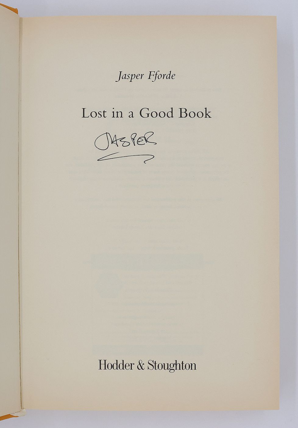 LOST IN A GOOD BOOK -  image 2