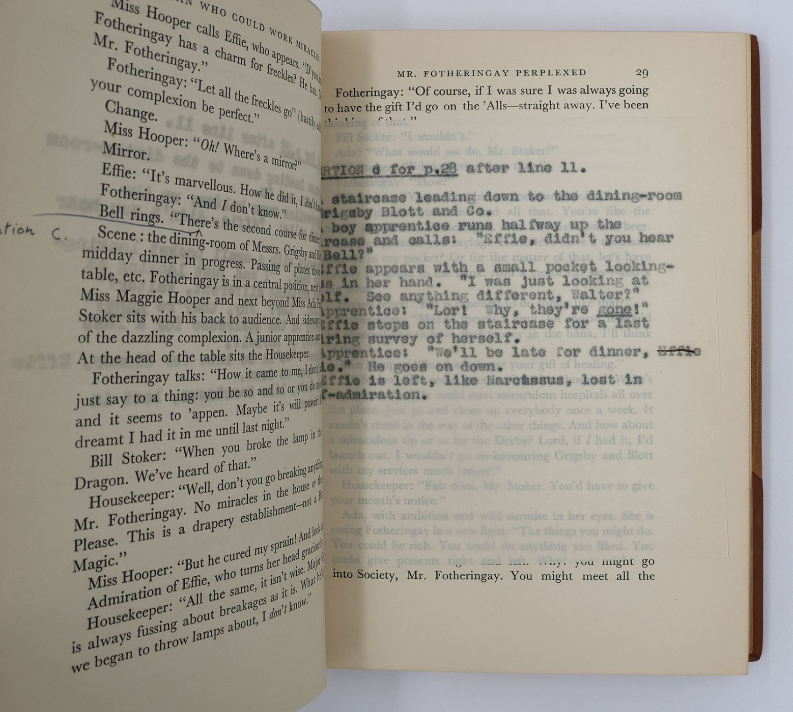 MAN WHO COULD WORK MIRACLES: A FILM STORY BASED ON MATERIAL IN HIS SHORT STORY; bound with THINGS TO COME: A FILM STORY BASED ON MATERIAL IN HIS HISTORY OF THE FUTURE 'THE SHAPE OF THINGS TO COME'. -  image 8