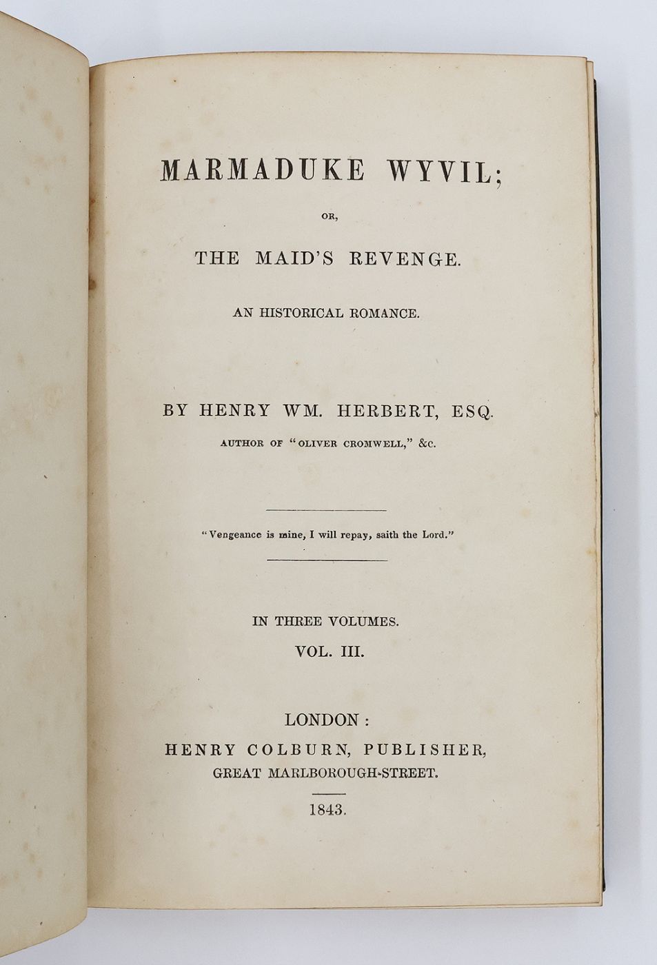MARMADUKE WYVIL; OR THE MAID'S REVENGE. -  image 10