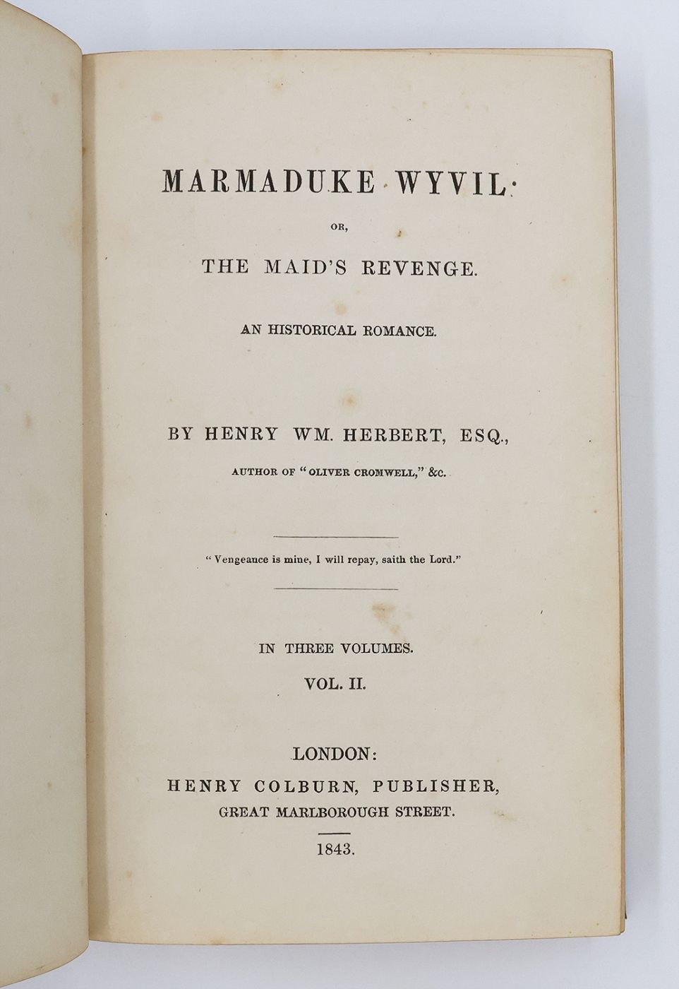 MARMADUKE WYVIL; OR THE MAID'S REVENGE. -  image 8
