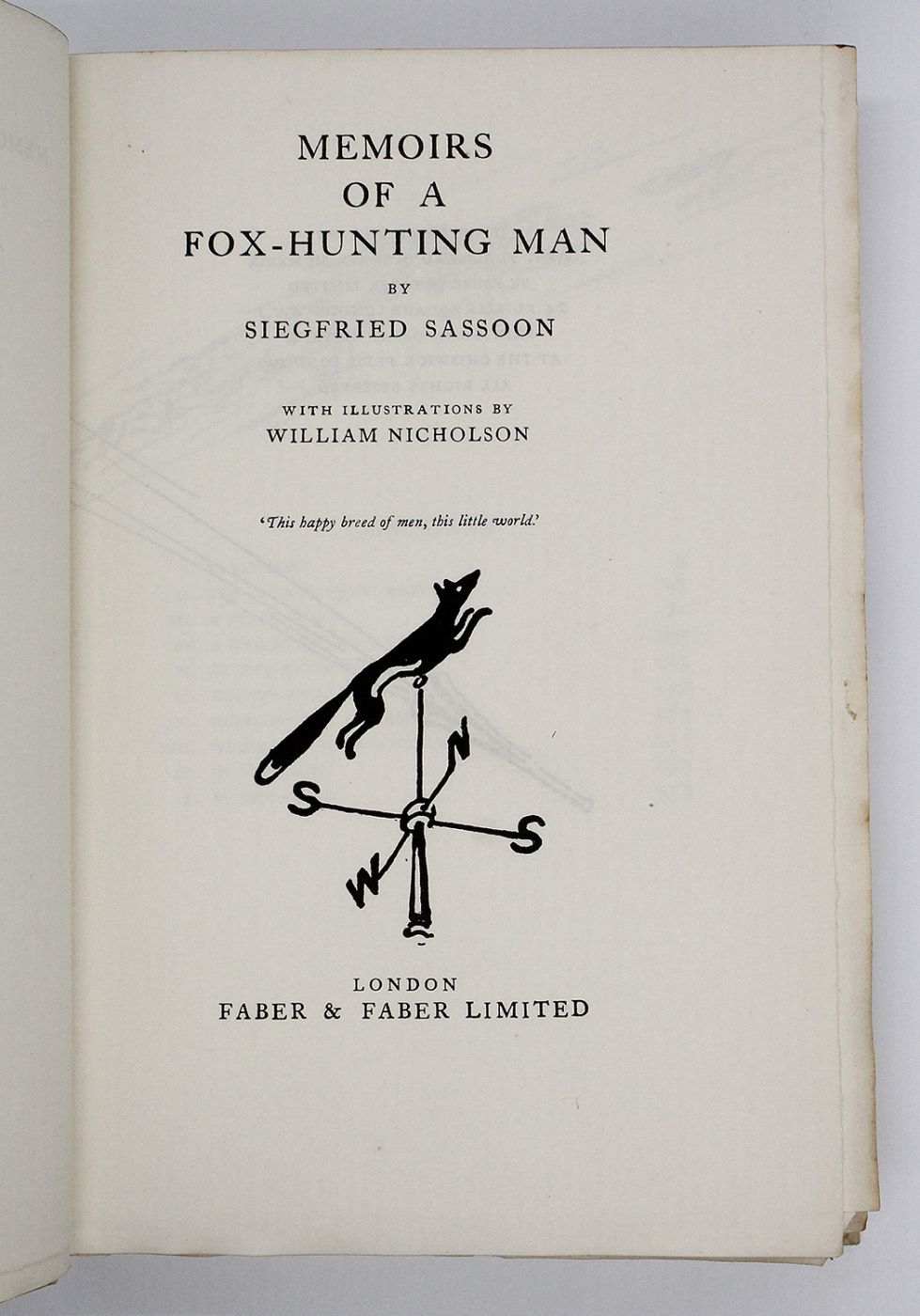 MEMOIRS OF A FOX-HUNTING MAN -  image 5