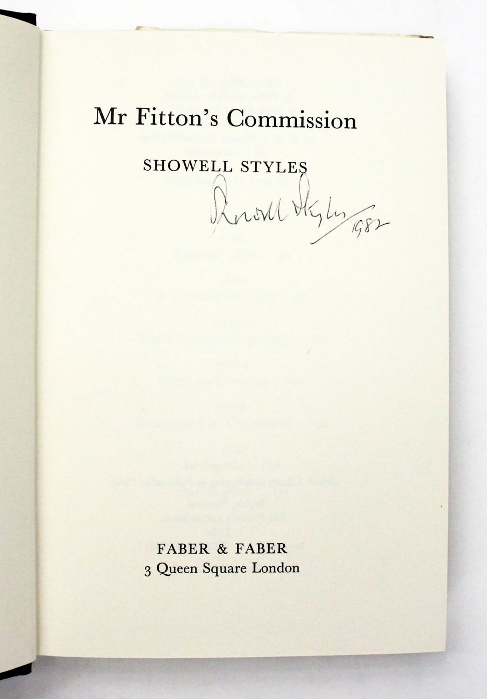 MR. FITTON'S COMMISSION -  image 2