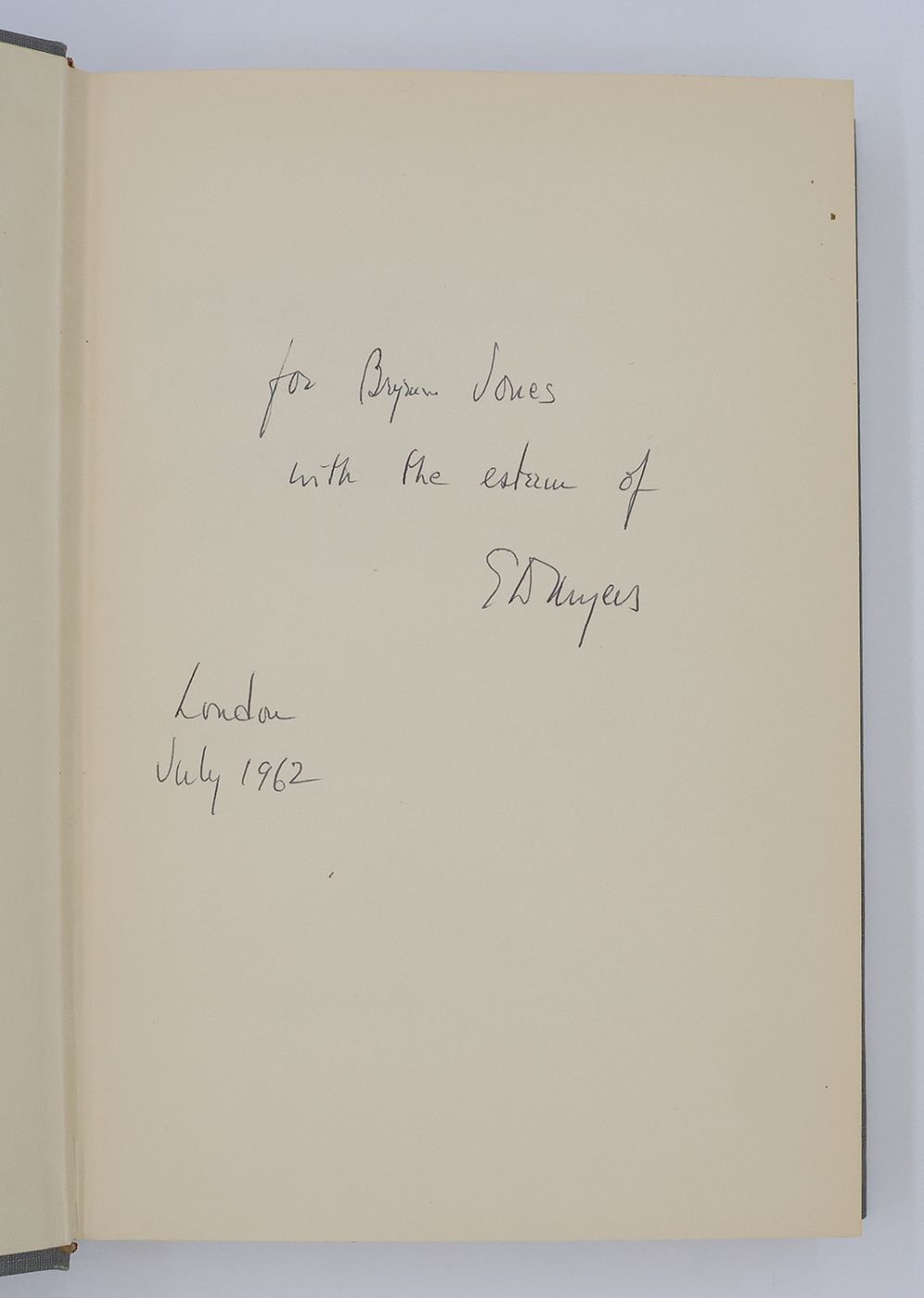 MYERS, Edward D; with a concluding chapter by TOYNBEE, Arnold J., and a foreword by EURICH, Albert C.: EDUCATION IN THE PERSPECTIVE OF HISTORY -  image 2