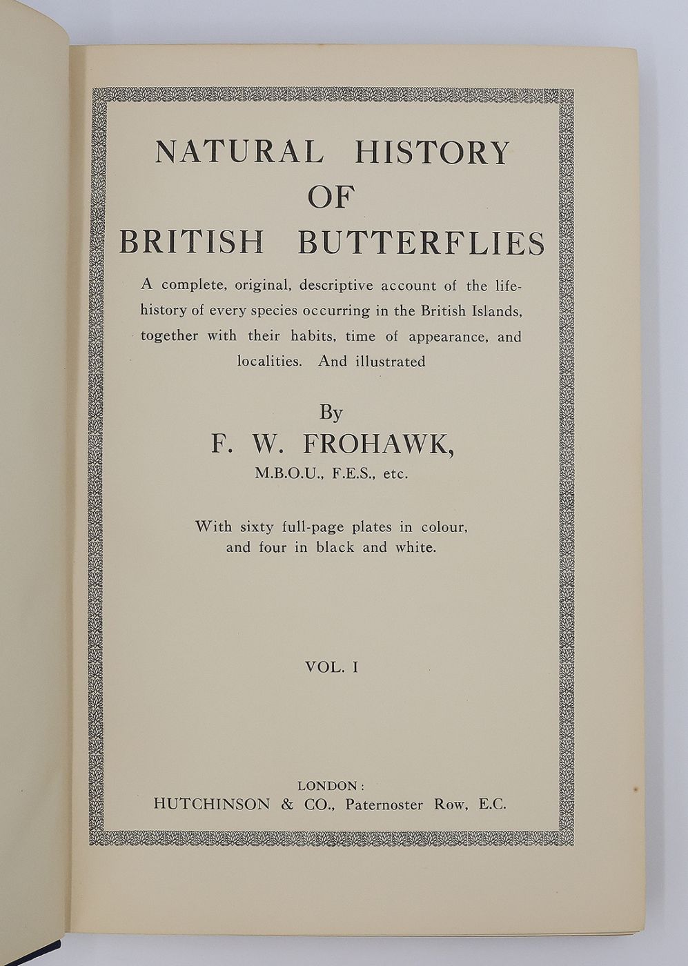 NATURAL HISTORY OF BRITISH BUTTERFLIES. -  image 5