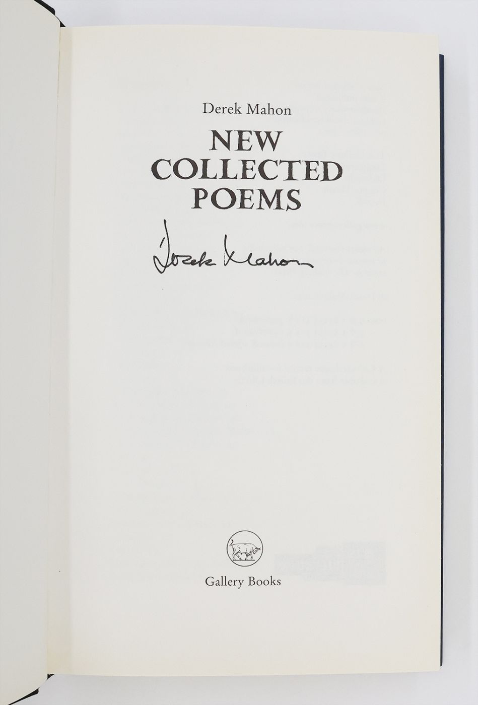 NEW COLLECTED POEMS -  image 2