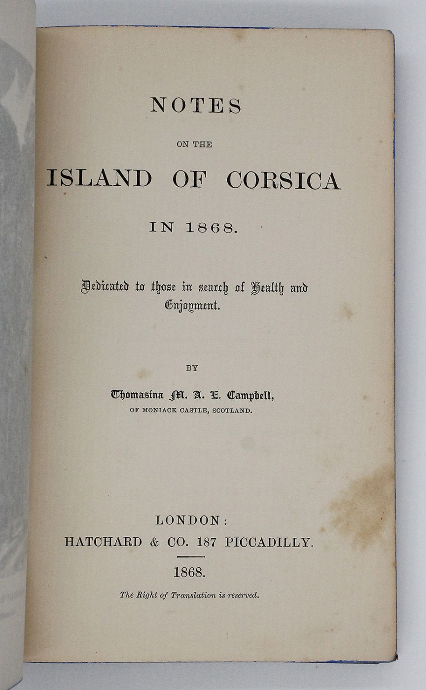 NOTES ON THE ISLAND OF CORSICA IN 1868 -  image 5