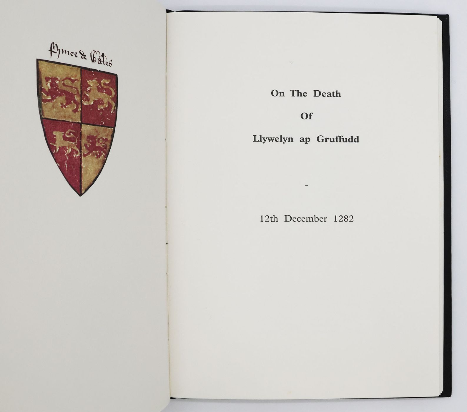 ON THE DEATH OF LLYWELYN AP GRUFFUDD. -  image 3