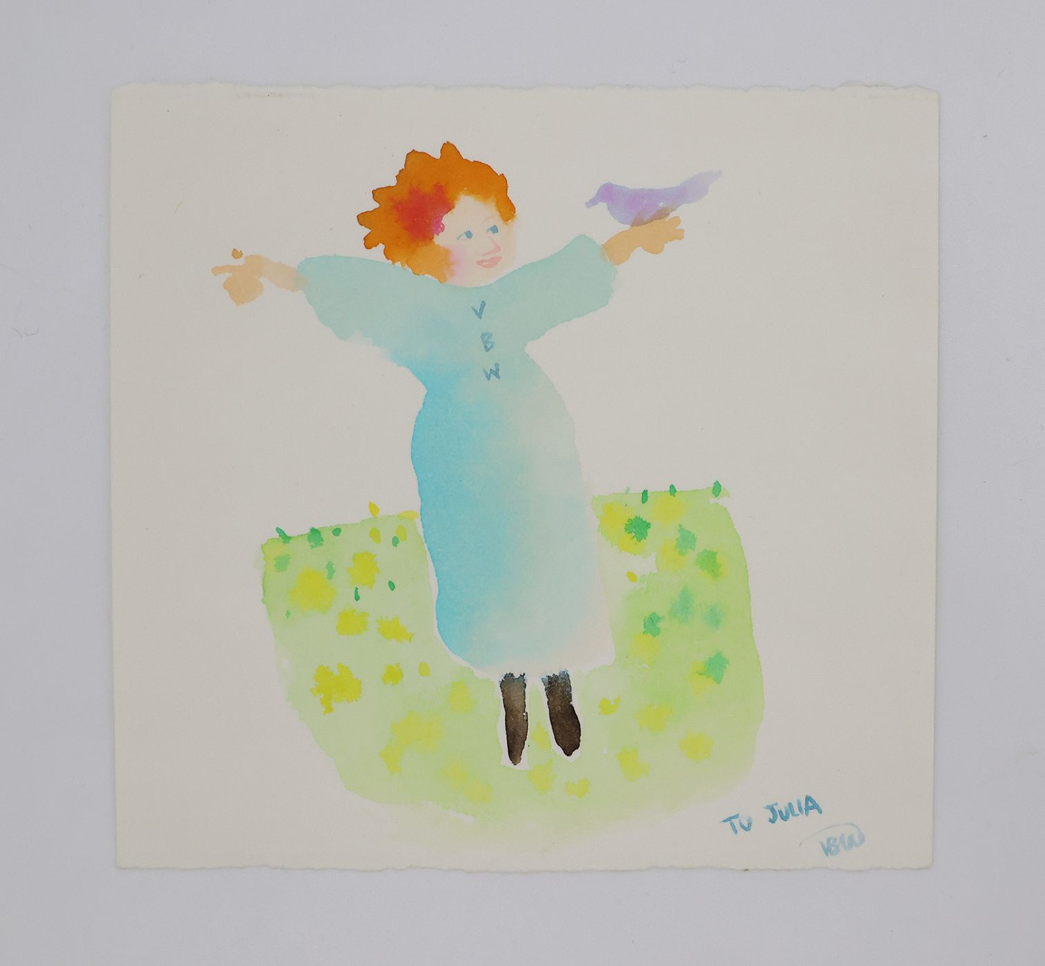 ORIGINAL ARTWORKS GIVEN TO JULIA MACRAE ON THE OCCASION OF HER 50TH BIRTHDAY AND THE 5TH ANNIVERSARY OF JULIA MACRAE BOOKS -  image 13