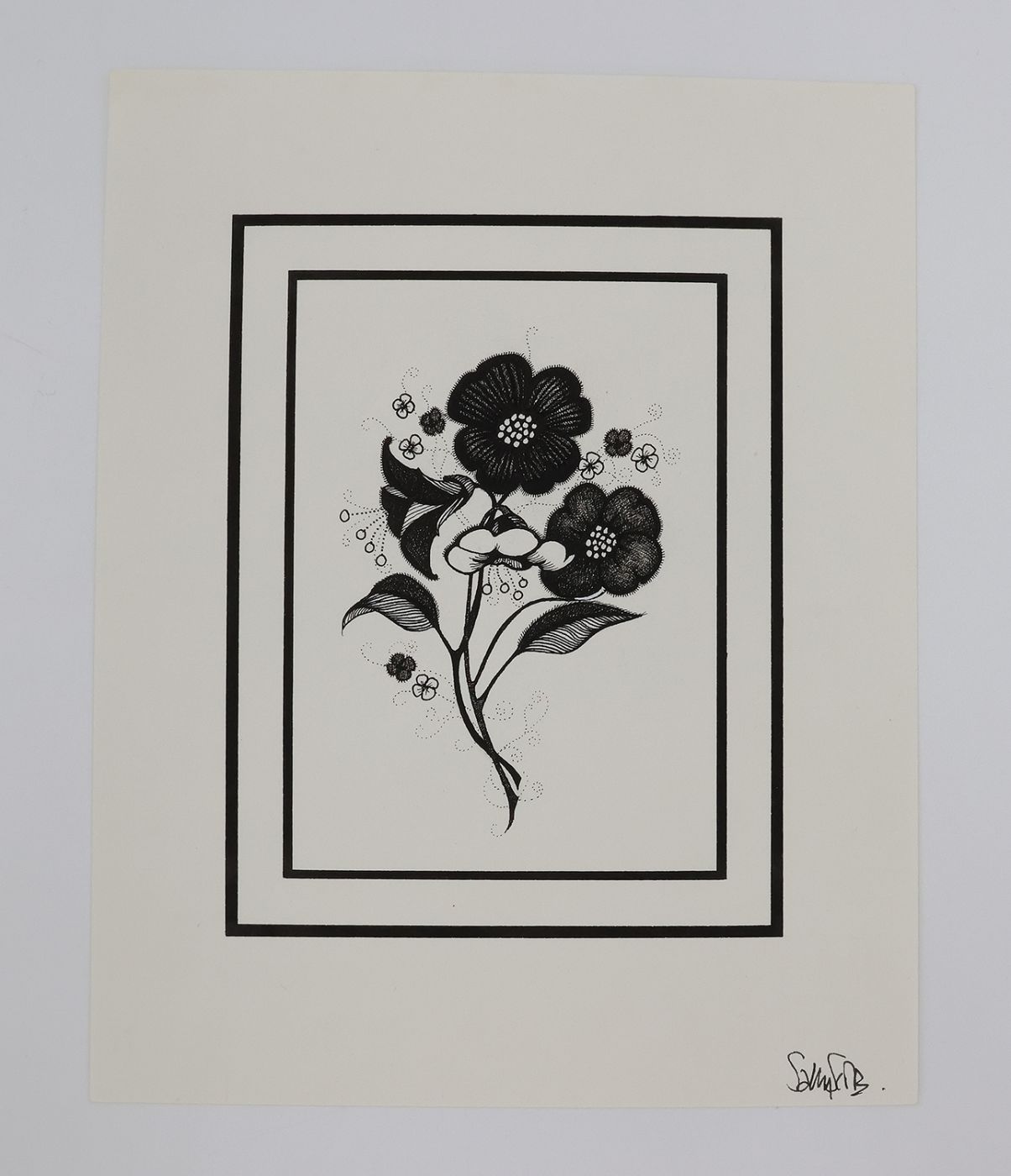 ORIGINAL ARTWORKS GIVEN TO JULIA MACRAE ON THE OCCASION OF HER 50TH BIRTHDAY AND THE 5TH ANNIVERSARY OF JULIA MACRAE BOOKS -  image 14