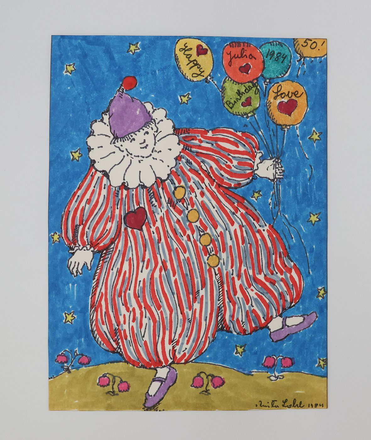 ORIGINAL ARTWORKS GIVEN TO JULIA MACRAE ON THE OCCASION OF HER 50TH BIRTHDAY AND THE 5TH ANNIVERSARY OF JULIA MACRAE BOOKS -  image 23