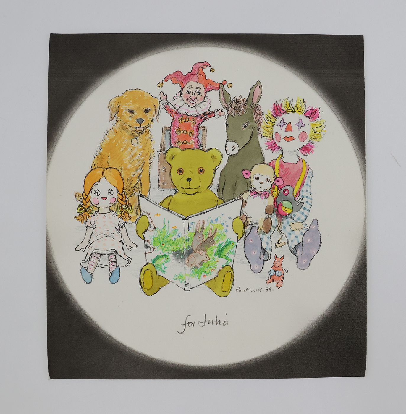 ORIGINAL ARTWORKS GIVEN TO JULIA MACRAE ON THE OCCASION OF HER 50TH BIRTHDAY AND THE 5TH ANNIVERSARY OF JULIA MACRAE BOOKS -  image 7