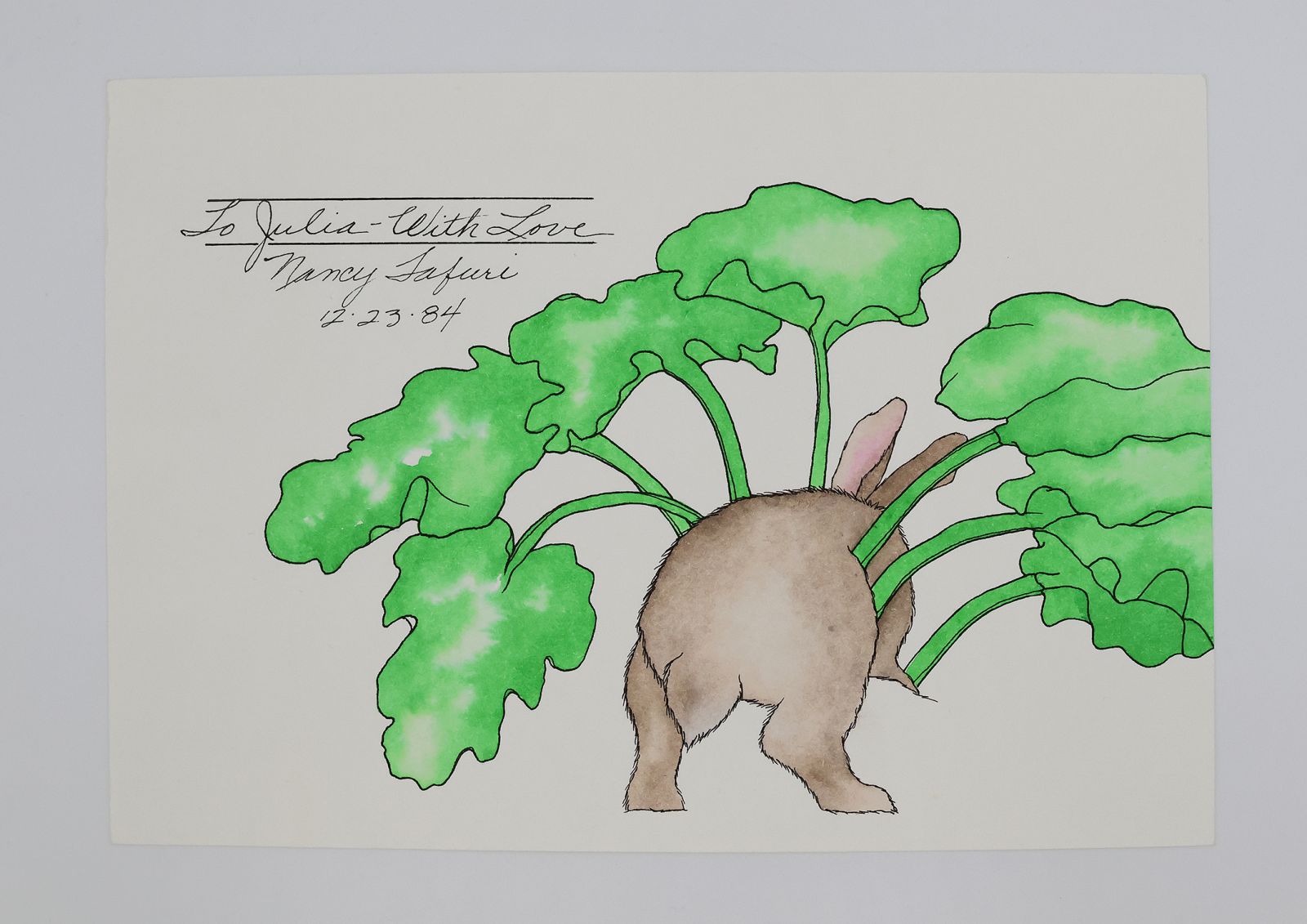 ORIGINAL ARTWORKS GIVEN TO JULIA MACRAE ON THE OCCASION OF HER 50TH BIRTHDAY AND THE 5TH ANNIVERSARY OF JULIA MACRAE BOOKS -  image 8